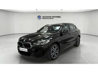 bmw x2. 2022 - noir - x2 xdrive 25e 220 ch bva6