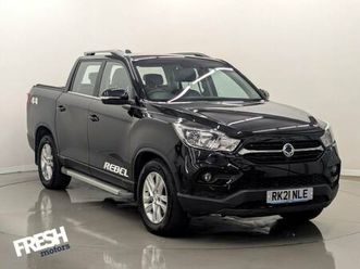 2021 ssangyong musso d rebel pickup diesel automatic