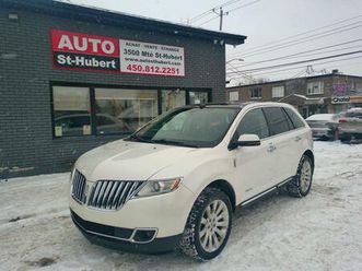 lincoln mkx 2013 awd + toit panoramique + navigation
