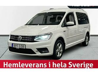 volkswagen caddy maxi life 7-sits 2.0 tdi 4motion s&v carplay kamera dra