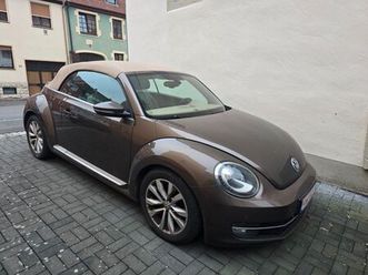 volkswagen beetle 1.4 cabrio dsg leder navi xenon 160ps top