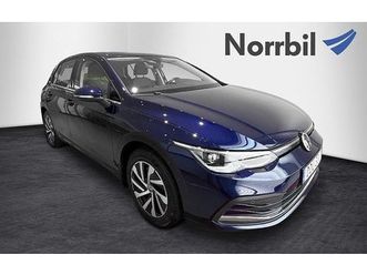 volkswagen golf plug-in ehybrid dragkrok backkamera elstol