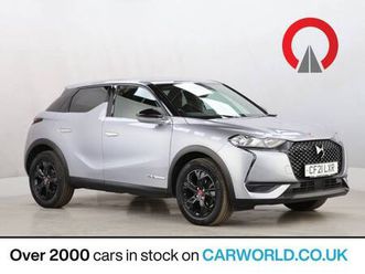 2021 ds automobiles ds 3 1.2 puretech performance line crossback 5dr petrol eat8 euro 6 (start/stop) (13...