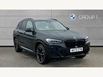 bmw x3 xdrive m40d mht 5dr auto