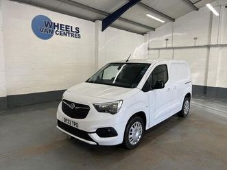 vauxhall combo 1.5 turbo d 2300 pro panel van 5dr diesel manual l1 h1 euro 6 (start/stop) (100 ps)