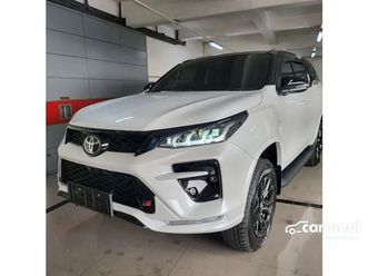 2025 toyota fortuner 2.8 vrz tss gr parts aero pkg (2 tone) (prem color) suv hitam putih harga diskon besar