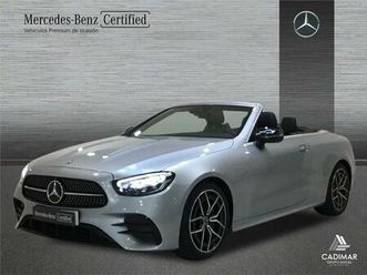 mercedes-benz clase e 220 d cabrio