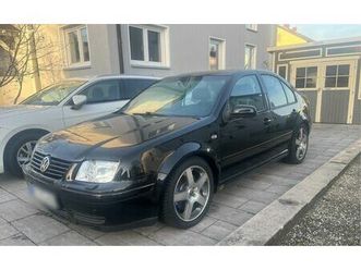 vw bora limousine, schwarz v5, schaltgetriebe
