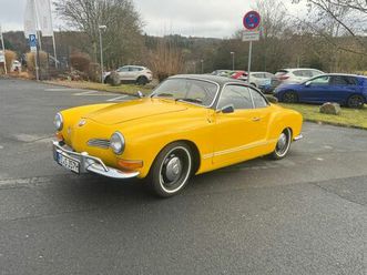 volkswagen karmann ghia coupé teilleder h-kennzeichen