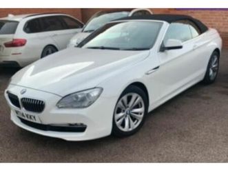 bmw, 6 series, convertible, 2014, semi-auto, 2993 (cc), 2 doors