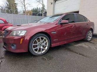 2009 pontiac g8 gxp 6.2l ls3 6-speed manual (w/ bad trans), very rare!