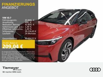 volkswagen id.7 tourer pro lm20 wärmepumpe ahk kamera