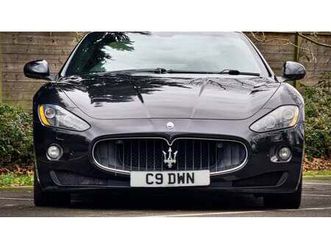 2009 maserati granturismo sport gt