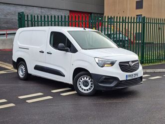 2020 vauxhall combo 1.5cdti edition 2300 (100ps)(eu6d-t) l2h1 panel