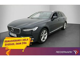 volvo v90 t5 inscription skinn voc b-värmare navi drag