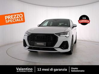 audi q3 35 tfsi s tronic s line edition del 2024 usata a roma
