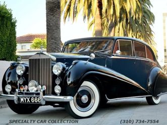 1952 rolls-royce silver wraith