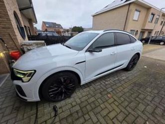 ② q8 e-tron sportback s-line competition 55 quatro — audi — 2ememain