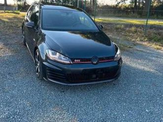 ② vw golf 7gti performance utilitaire 61000km de 2014 — volkswagen — 2ememain