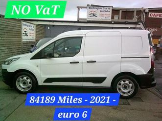 2021 ford transit connect 1.5 ecoblue 75ps van base *no vat* (84189 miles) vgc bluetooth stereo p...