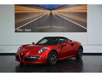 alfa romeo 4c 1.75 tbi, cx. a., 241cv