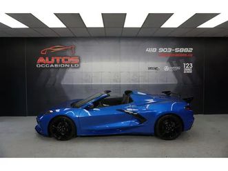 2022 chevrolet corvette 1lt décapotable cuir audio bose carplay