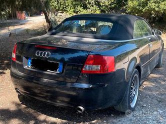 audi a4 cabriolet nera