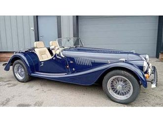1996 morgan plus-4 bleu manuel, 5 vitesses conduite à dro...