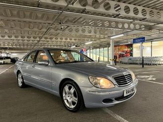 2005 mercedes benz s class s320 cdi facelift model beautiful example 1dr owner low miles w220