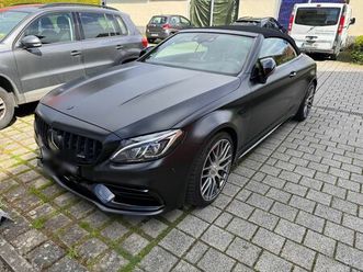 mercedes c63s cabrio /ohne opf/burmester/voll
