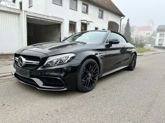 mercedes-benz c 63s amg roadster cabrio keramik vollausstattun
