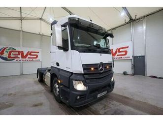 2017 (66 plate) mercedes benz actros 2443 6x2 euro 6 tractor units