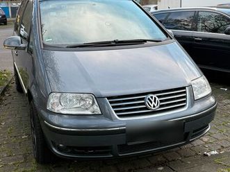 auto vw sharon 7 sitzer 1,9 tdi neue tüv 1. hand