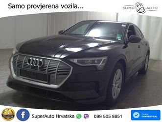 audi e-tron sportback 55 quattro 408 ks, led+acc+virt+gr sjed+kam+park, 2021 god.