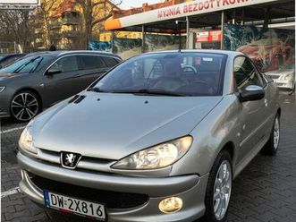 peugeot 206cc/1.6/2004rok/rolland garros wroclaw stare miasto • olx.pl