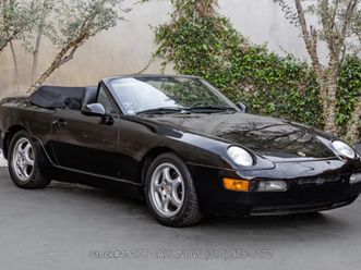 1994 porsche 968 cabriolet 6-speed