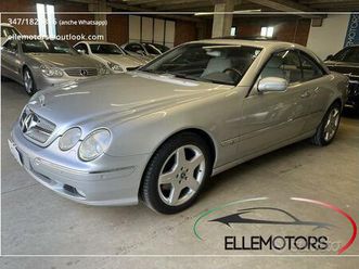 mercedes cl coupe 500 v8