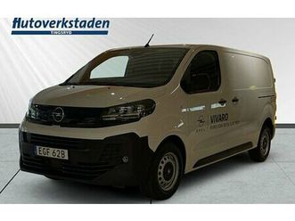 opel vivaro skåpbil l2 145 at8 dubbla skjutdörrar drag värmare