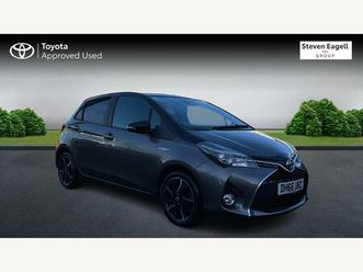 toyota yaris design hatchback's 1.5 vvt-h design e-cvt euro 6 5dr (safety sense)