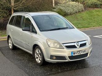 2005 vauxhall zafira 1.9 cdti design [120] 5dr auto [euro 4] mpv diesel automatic