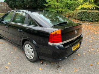 2008 black vauxhall vectra 1.8 vvt life petrol mot june 2026