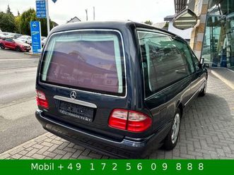 mercedes-benz e 220 cdi bestattungswagen leichenwagen wie neu
