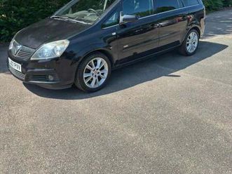 2007 vauxhall zafira design 1.9 cdti