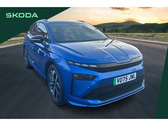 skoda enyaq 210kw 85 sportline 82kwh 5dr auto
