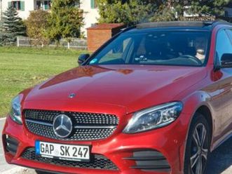 mercedes-benz c 400 amg 4m ahk. pano. 8fach. j.sterne shz burm