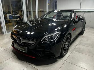 mercedes-benz slc 300 redartedition distronic+led+memory+kam++