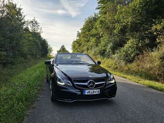 mercedes-benz e 320 cabriolet e 320 -amg line pakete