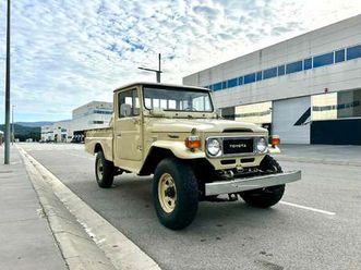 fj45 pick-up truck, 2f engine