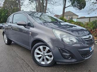 2014 vauxhall corsa 1.0 ecoflex excite 3dr hatchback petrol manual