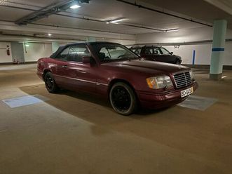 mercedes benz w124 cabrio e 220 sportline
